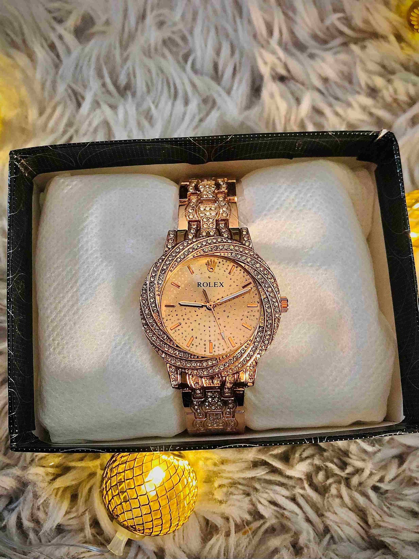 Rolex master copy Golden color