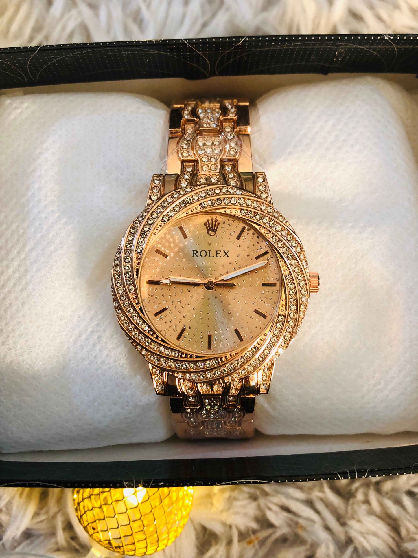 Rolex master copy Golden color
