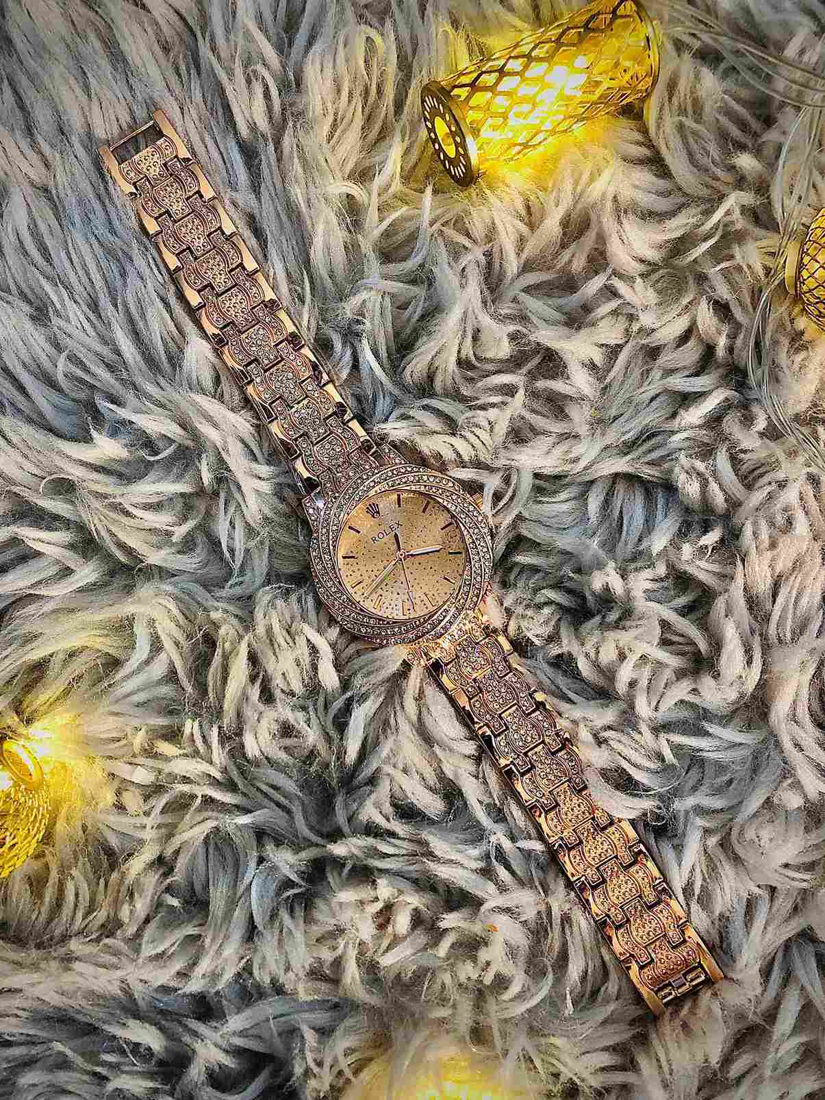 Rolex master copy Golden color