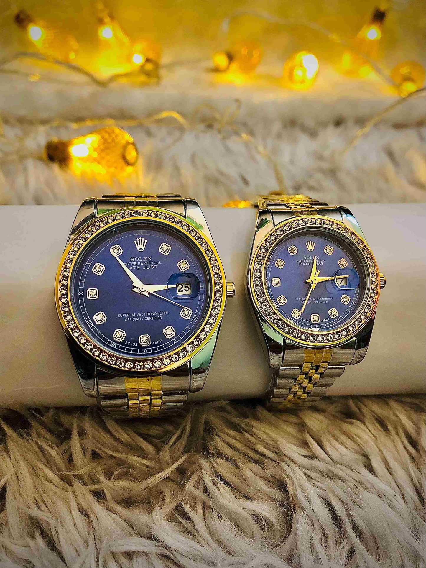 Couple set mastar copy watch for man women