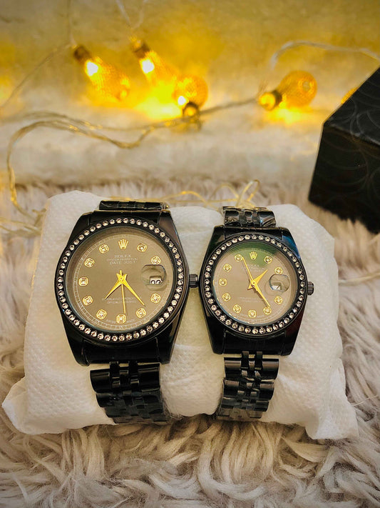 Couple set mastar copy watch for man women